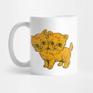 Two Headed Kitty Mug